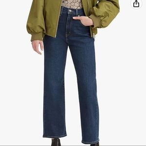 High waisted crop flare Levi’s